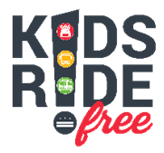 School Year 2023-24 Kids Ride Free Card Design