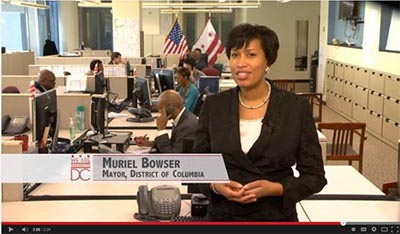 Mayor Bowser Video on Budget Forums