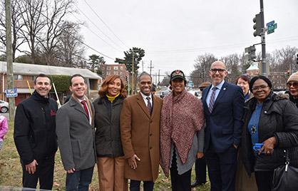 Mayor Bowser kicks off the 16th Street, NW Circle Traffic Signalization Upgrade Project in Ward 4