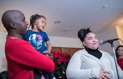 Mayor Muriel Bowser celebrated the Gonzalez family