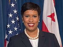 Mayor Muriel Bowser Photo of Mayor Muriel Bowser